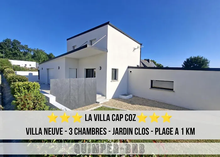 La Villa Cap Coz - 3 Chambres - Plage A 800 M